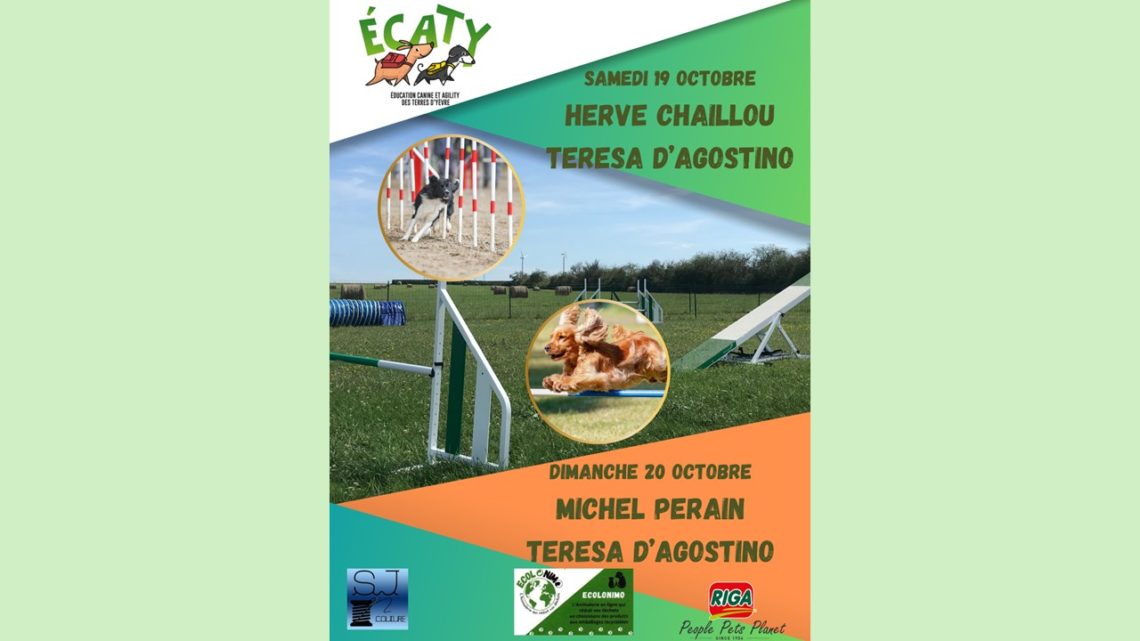 BIENTOT  NOS CONCOURS D’AGILITY